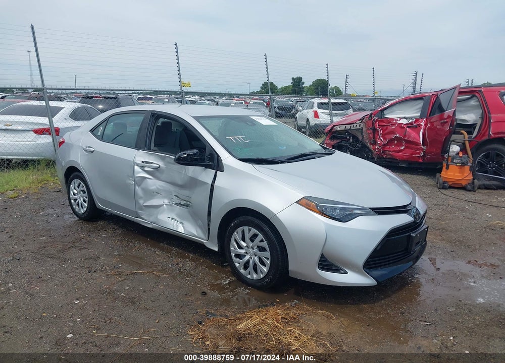 2019 TOYOTA COROLLA LE VIN: 5YFBURHE0KP918602