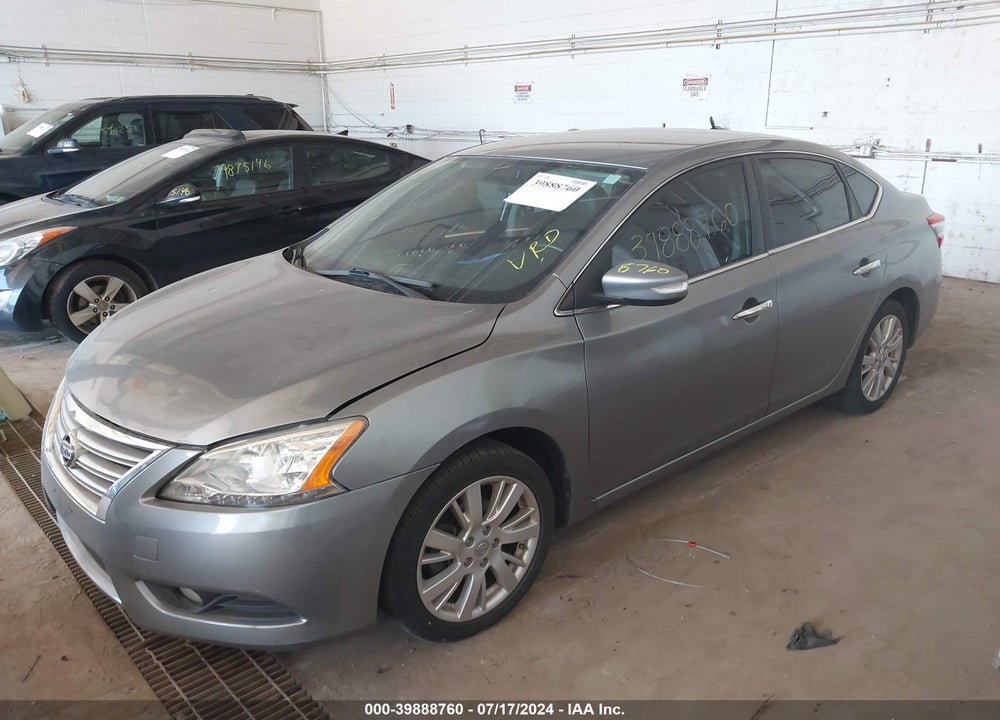 2013 NISSAN SENTRA SL VIN: 3N1AB7AP3DL665618