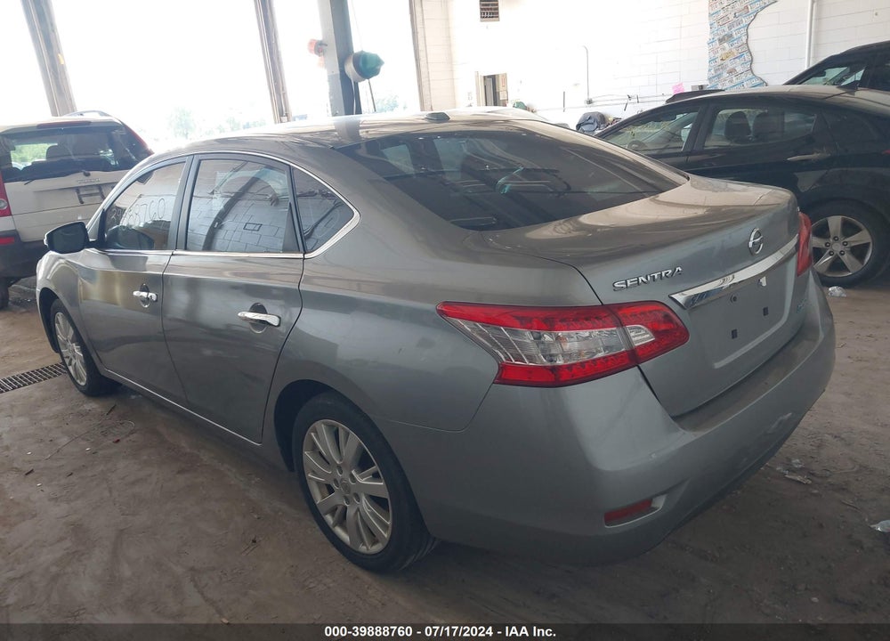 2013 NISSAN SENTRA SL VIN: 3N1AB7AP3DL665618