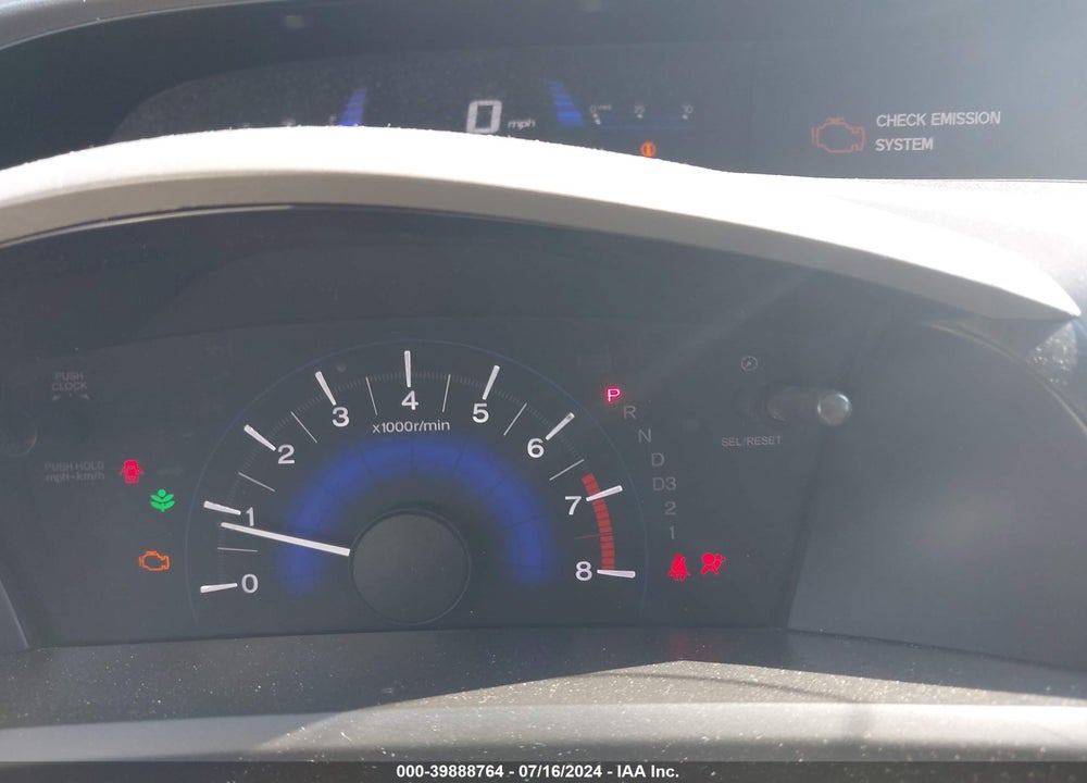 2012 HONDA CIVIC LX VIN: 19XFB2F5XCE353571