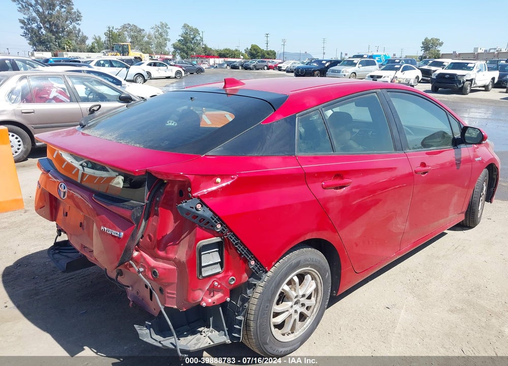 2019 TOYOTA PRIUS LE VIN: JTDKARFU6K3100433