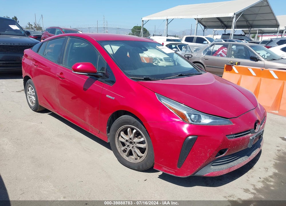 2019 TOYOTA PRIUS LE VIN: JTDKARFU6K3100433