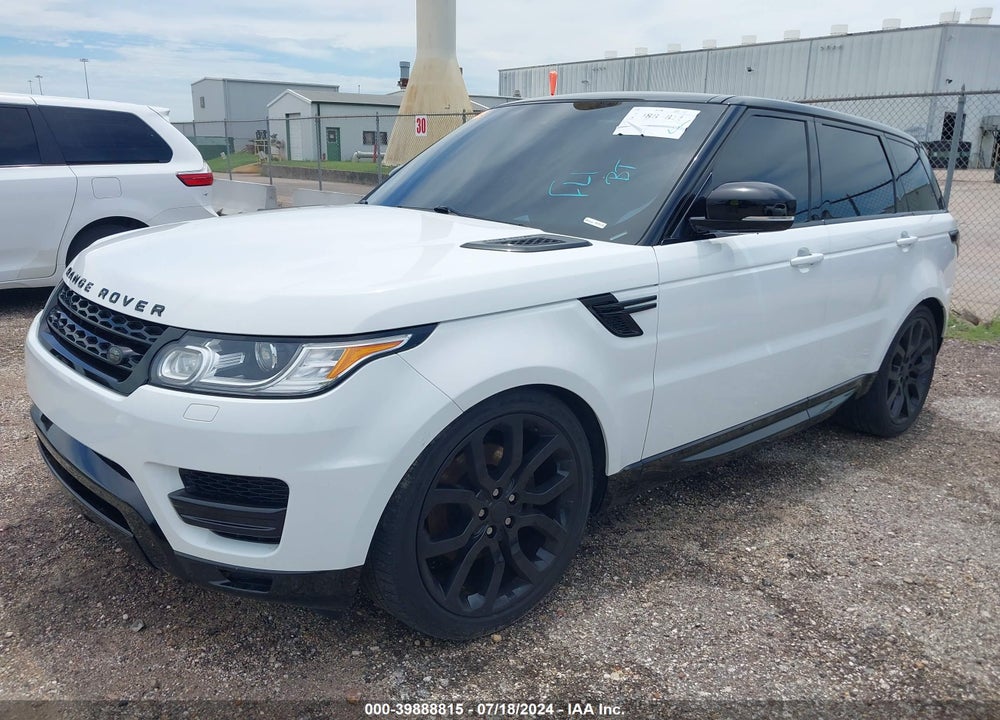 2016 LAND ROVER RANGE ROVER SPORT 3.0L V6 SUPERCHARGED SE VIN: SALWG2VF6GA558091