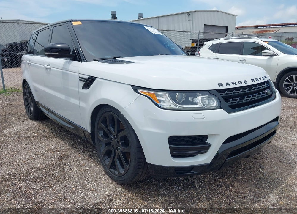 2016 LAND ROVER RANGE ROVER SPORT 3.0L V6 SUPERCHARGED SE VIN: SALWG2VF6GA558091