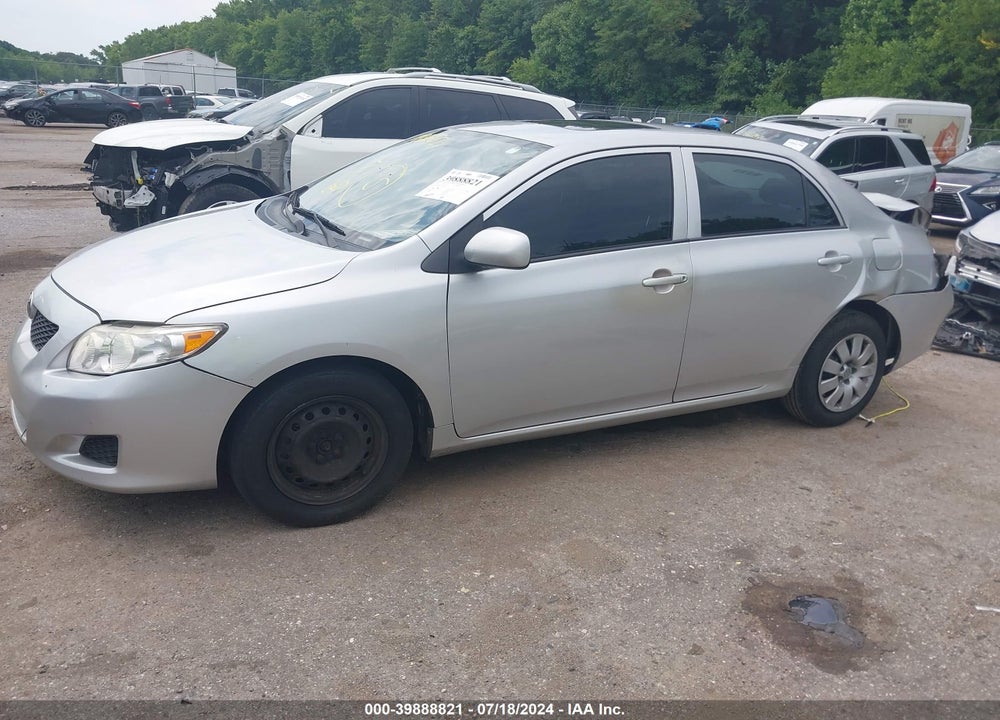 2010 TOYOTA COROLLA LE VIN: 1NXBU4EE7AZ357027