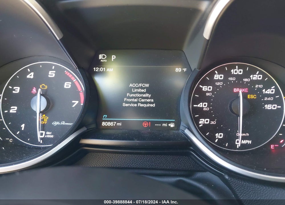 2022 ALFA ROMEO STELVIO VELOCE TI AWD VIN: ZASPAKBN5N7D47264