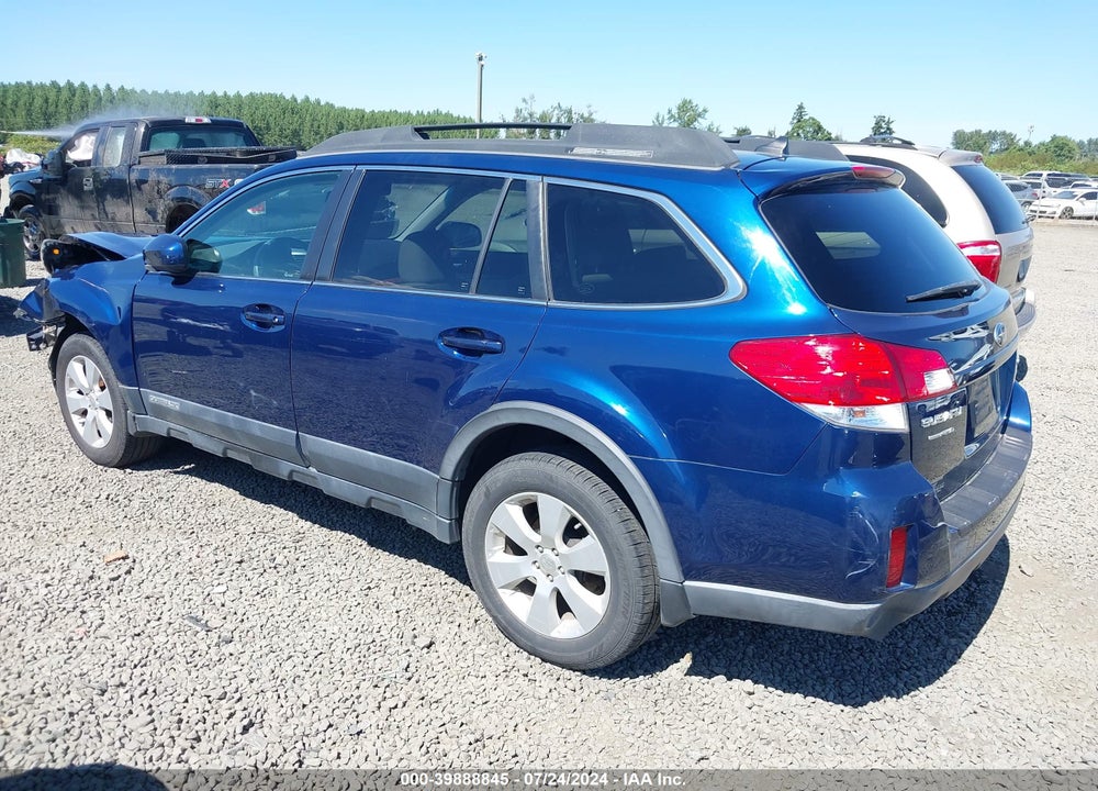 2011 SUBARU OUTBACK 2.5I LIMITED VIN: 4S4BRBKC4B3349189