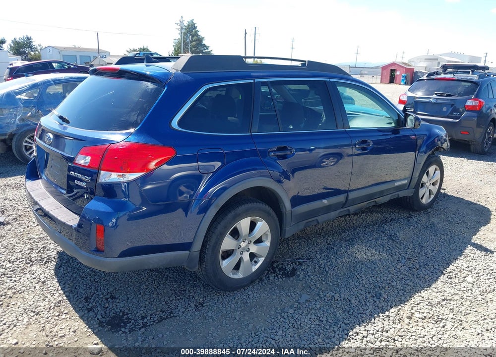 2011 SUBARU OUTBACK 2.5I LIMITED VIN: 4S4BRBKC4B3349189