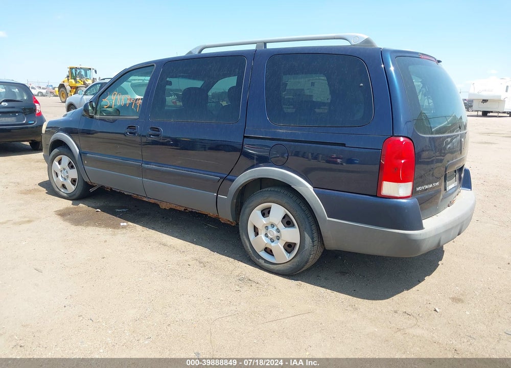 2006 PONTIAC MONTANA SV6 VIN: 1GMDV33LX6D123862