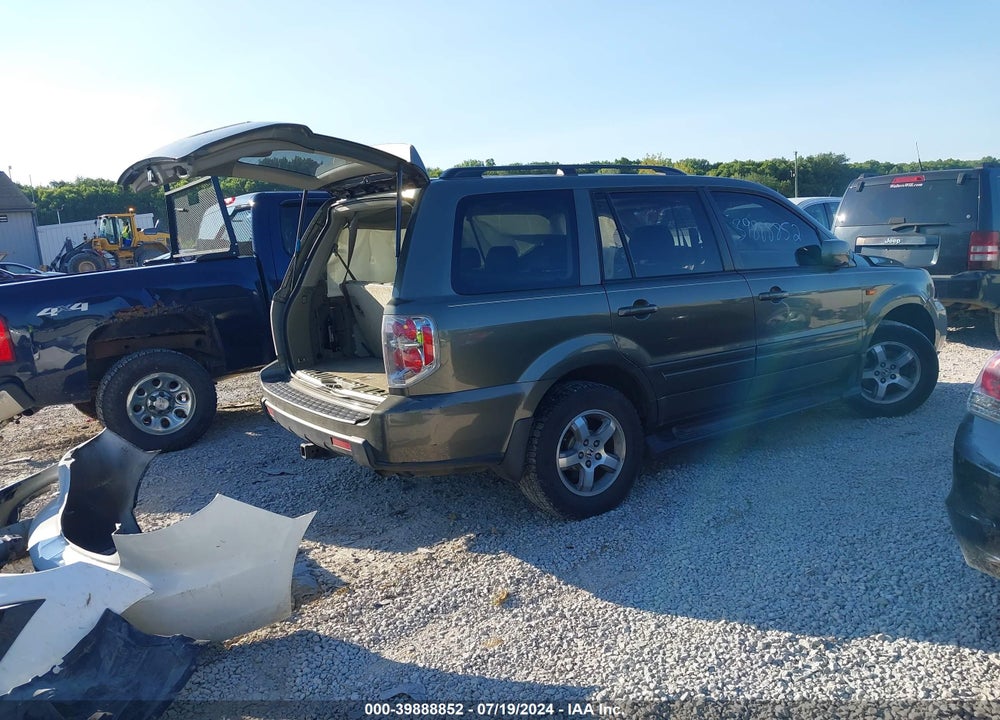 2006 HONDA PILOT EX-L VIN: 5FNYF28576B031382
