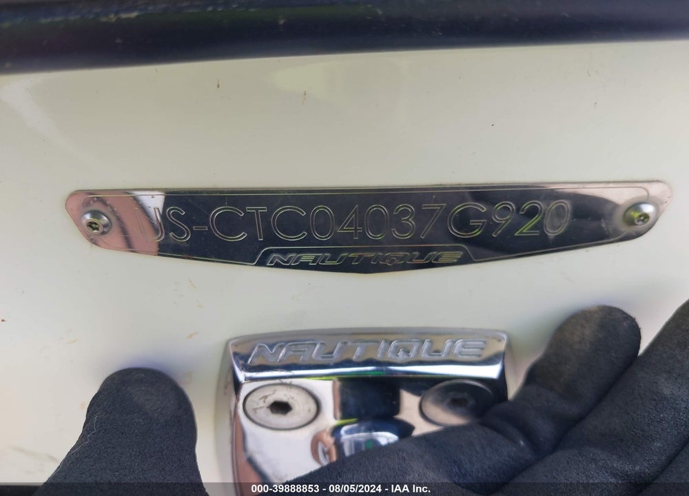 2020 NAUTIQUE OTHER VIN: CTC04037G920