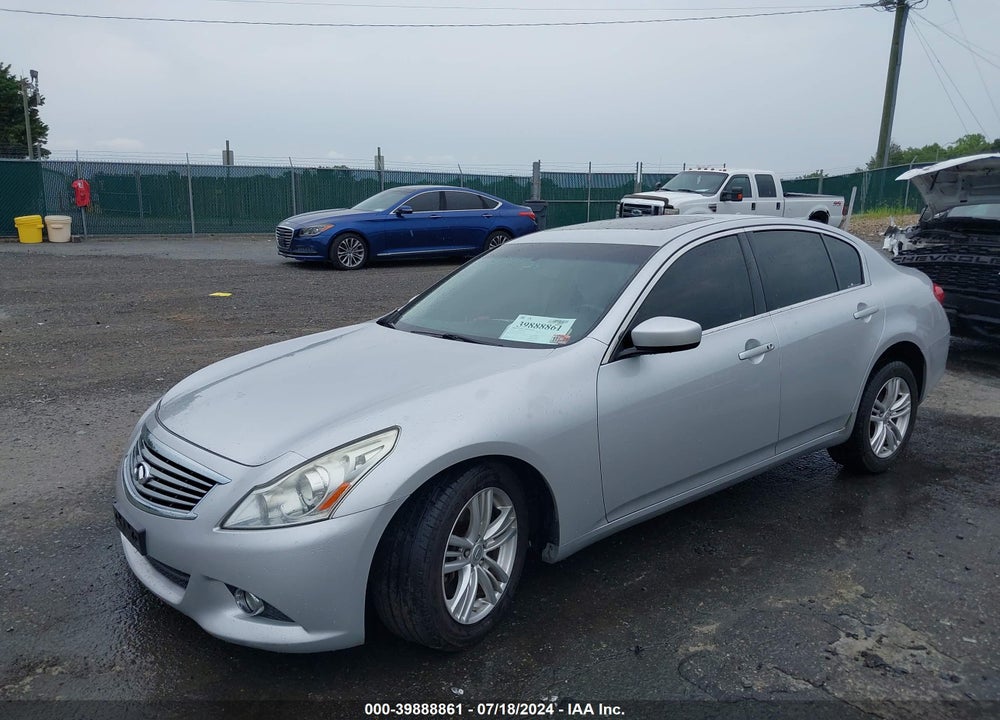 2011 INFINITI G37X VIN: JN1CV6AR5BM400505