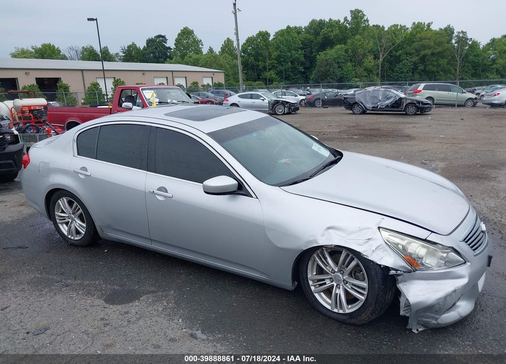 2011 INFINITI G37X VIN: JN1CV6AR5BM400505