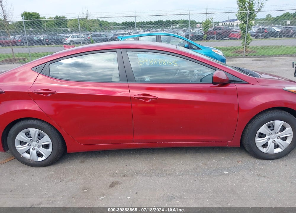 2016 HYUNDAI ELANTRA SE VIN: 5NPDH4AE0GH782065