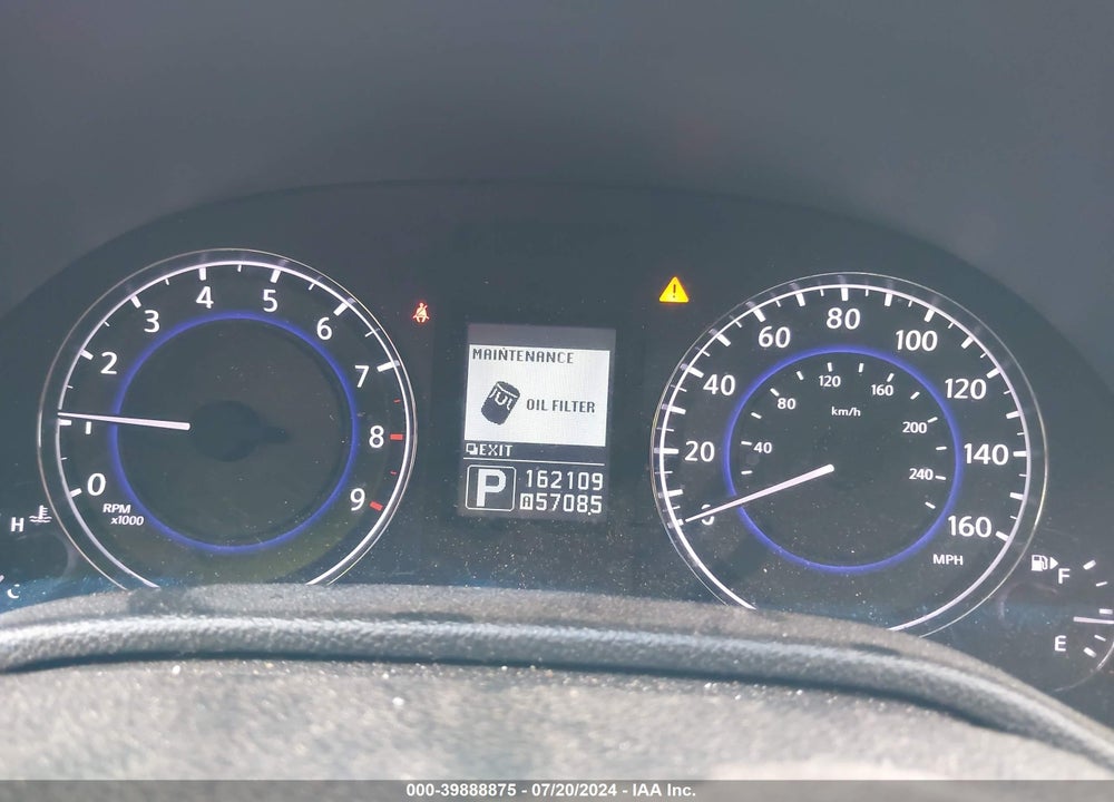 2010 INFINITI G37X VIN: JN1CV6AR9AM451973