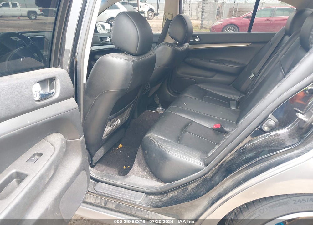 2010 INFINITI G37X VIN: JN1CV6AR9AM451973