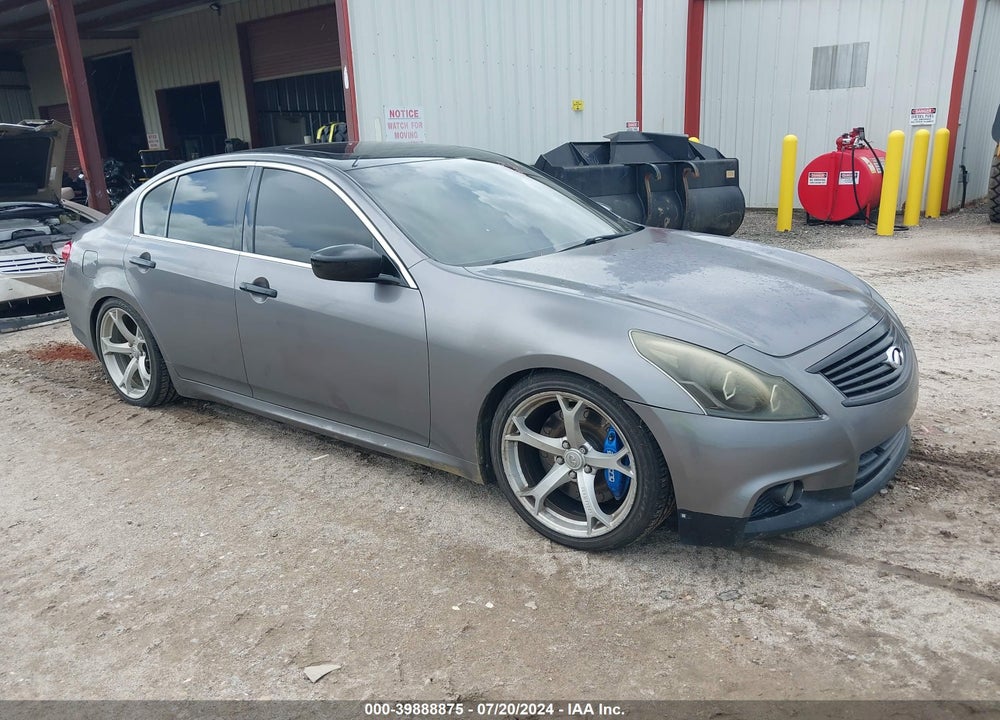 2010 INFINITI G37X VIN: JN1CV6AR9AM451973