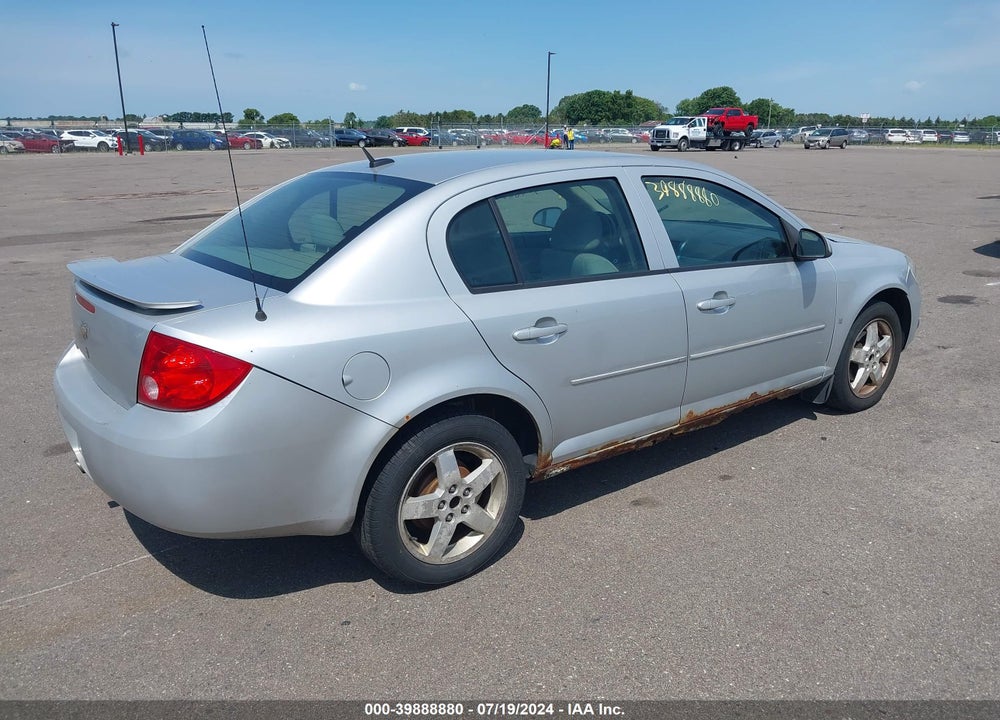 2008 CHEVROLET COBALT LT VIN: 1G1AL58F387224294