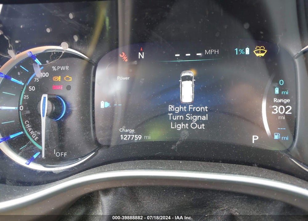 2018 CHRYSLER PACIFICA HYBRID TOURING L VIN: 2C4RC1L72JR248268