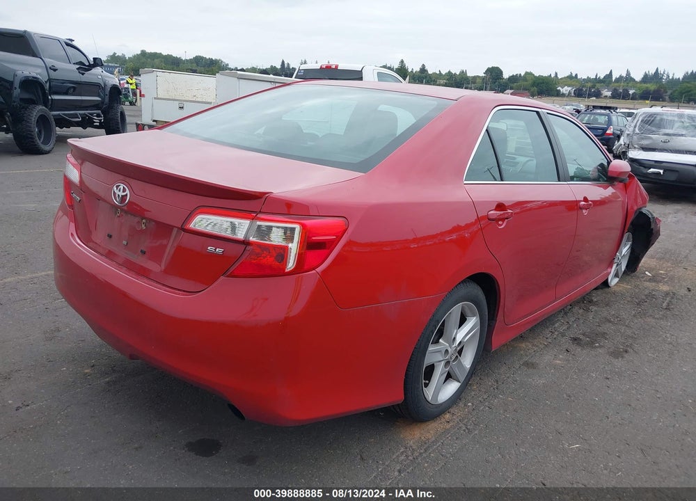2014 TOYOTA CAMRY SE VIN: 4T1BF1FK3EU777788