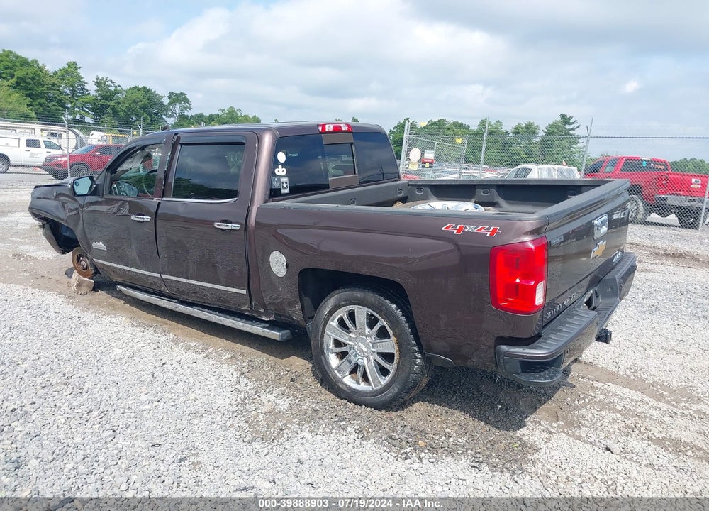 2016 CHEVROLET SILVERADO 1500 HIGH COUNTRY VIN: 3GCUKTEC2GG207804