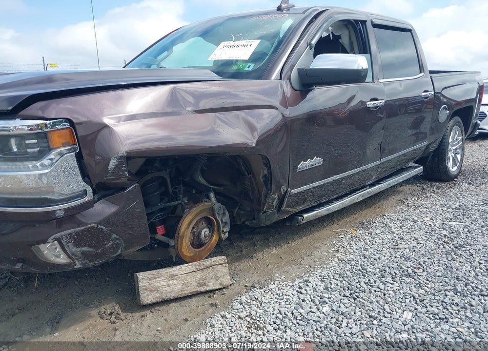 2016 CHEVROLET SILVERADO 1500 HIGH COUNTRY VIN: 3GCUKTEC2GG207804
