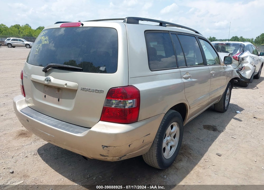 2006 TOYOTA HIGHLANDER VIN: JTEGD21A660141360