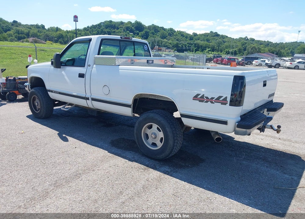 1998 CHEVROLET K1500 FLEETSIDE VIN: 1GCEK14RXWZ154329