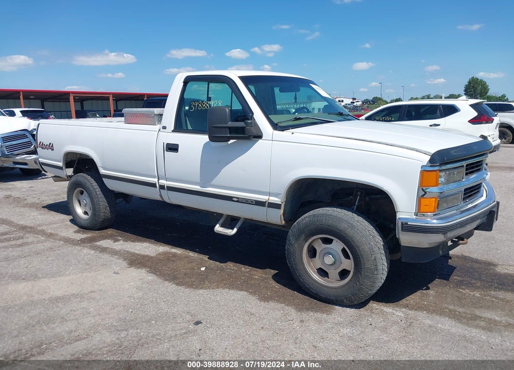 1998 CHEVROLET K1500 FLEETSIDE VIN: 1GCEK14RXWZ154329