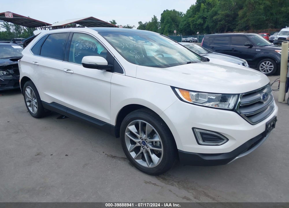 2018 FORD EDGE TITANIUM VIN: 2FMPK4K88JBC35535
