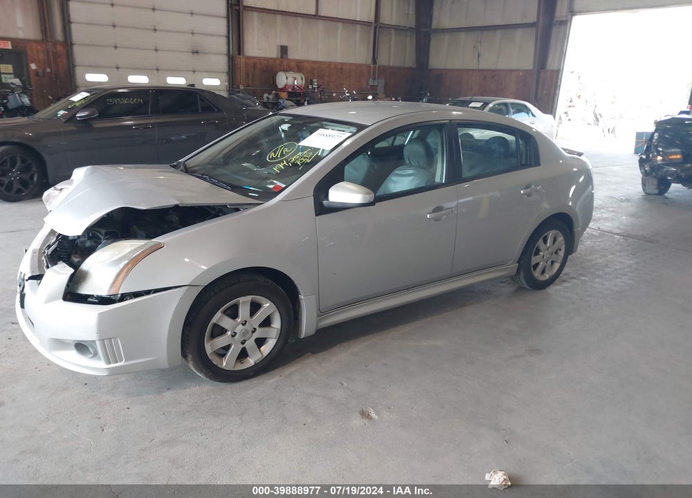 2010 NISSAN SENTRA 2.0SR VIN: 3N1AB6AP2AL632972