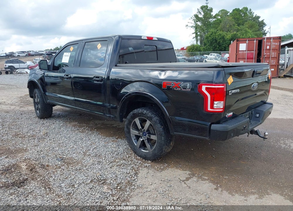 2016 FORD F-150 VIN: 1FTEW1EF9GKF97381