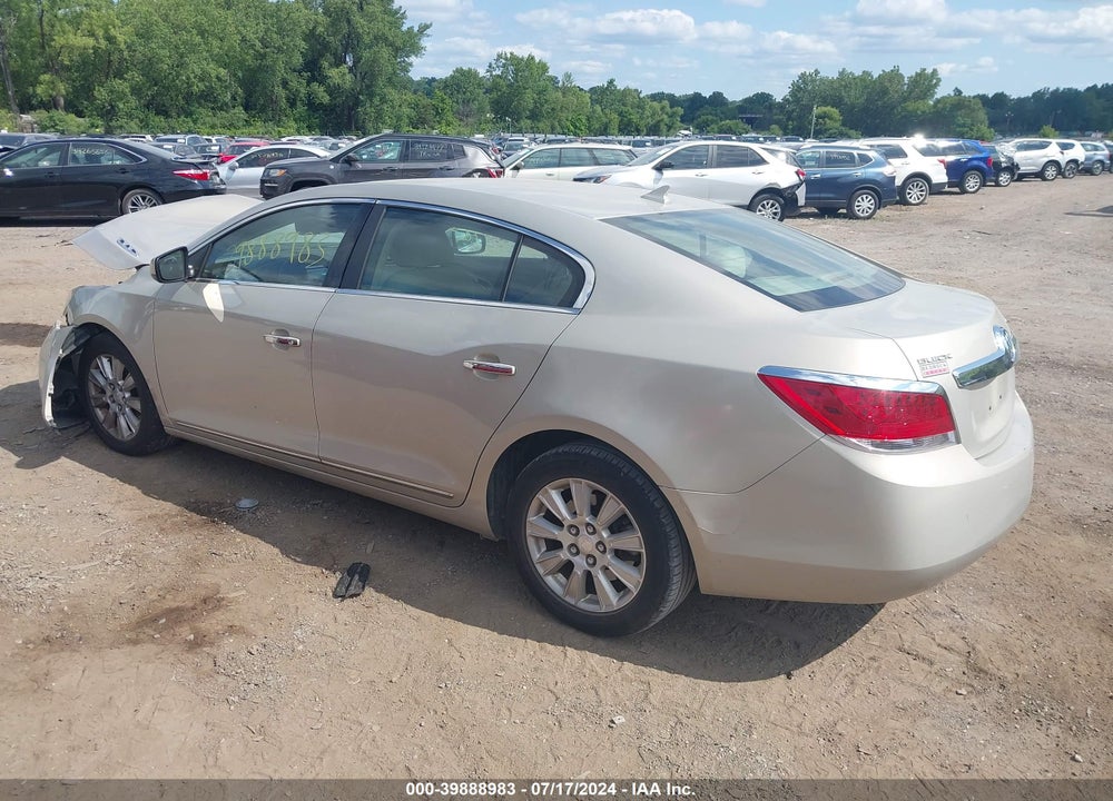 2010 BUICK LACROSSE CX VIN: 1G4GB5EG0AF167660