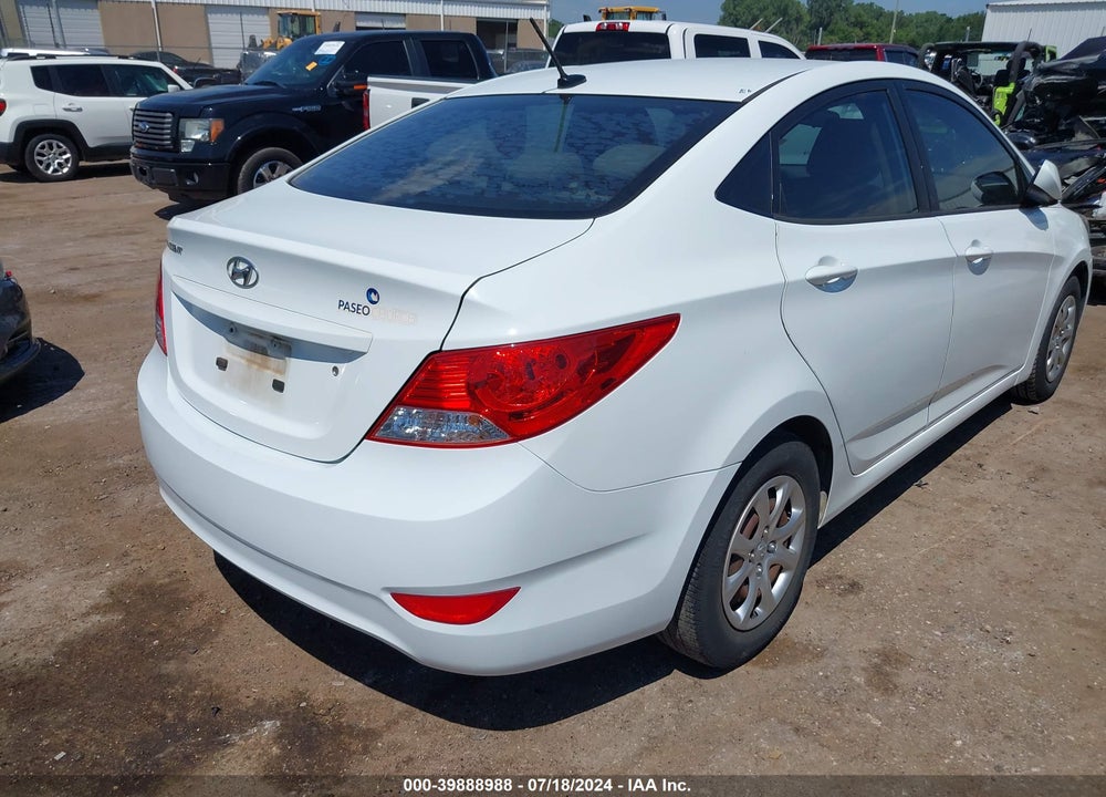 2014 HYUNDAI ACCENT GLS VIN: KMHCT4AE3EU732057