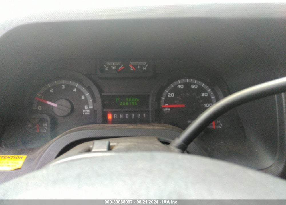 2011 FORD E-450 CUTAWAY VIN: 1FDXE4FL1BDA88296