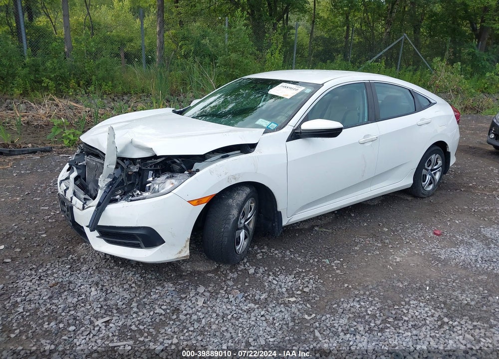 2016 HONDA CIVIC LX VIN: 19XFC2F56GE230644