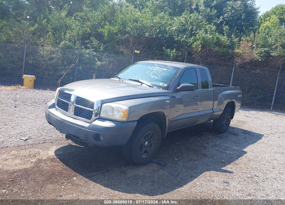 2005 DODGE DAKOTA ST VIN: 1D7HW22K75S241552