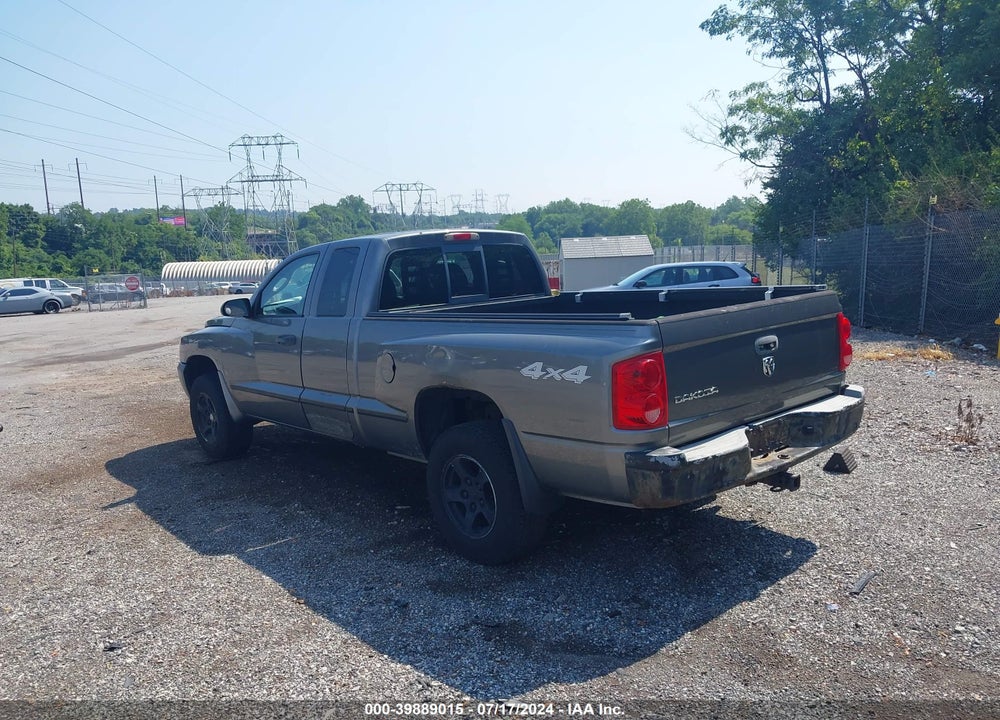 2005 DODGE DAKOTA ST VIN: 1D7HW22K75S241552