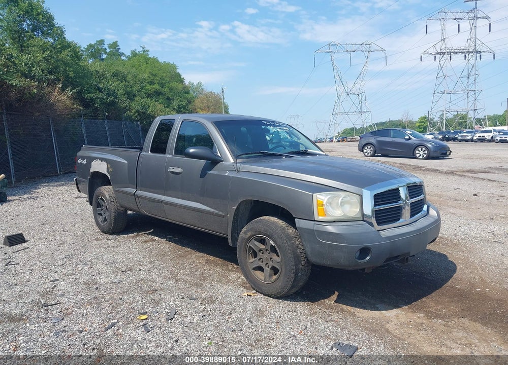 2005 DODGE DAKOTA ST VIN: 1D7HW22K75S241552