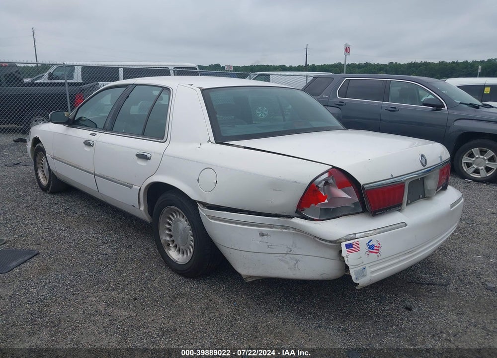 1998 MERCURY GRAND MARQUIS VIN: 2MEFM75WXWX658194