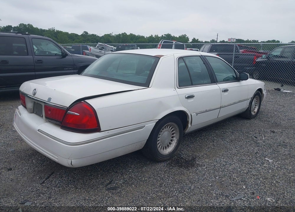 1998 MERCURY GRAND MARQUIS VIN: 2MEFM75WXWX658194