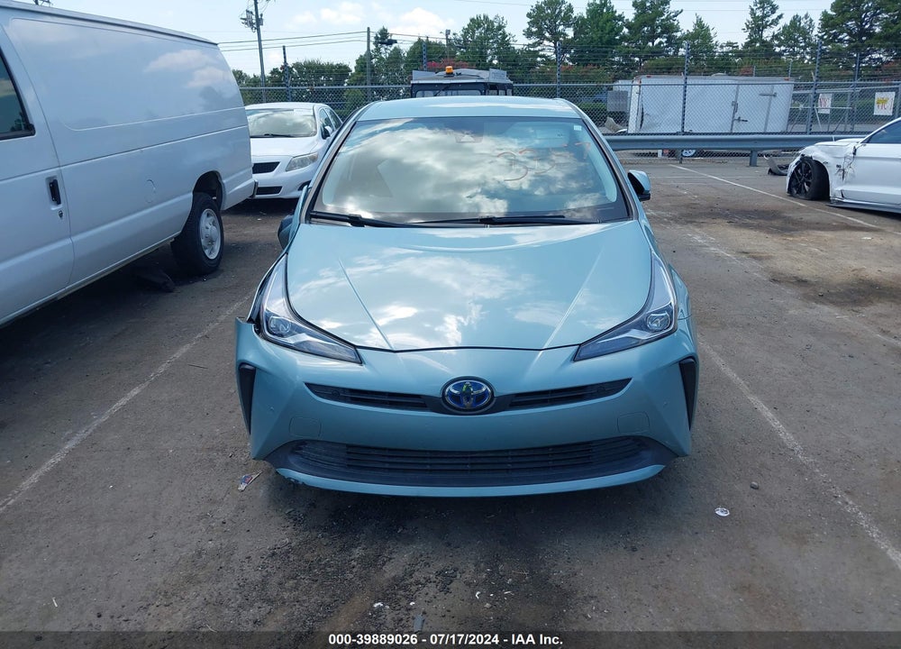 2019 TOYOTA PRIUS XLE VIN: JTDKARFU0K3073357