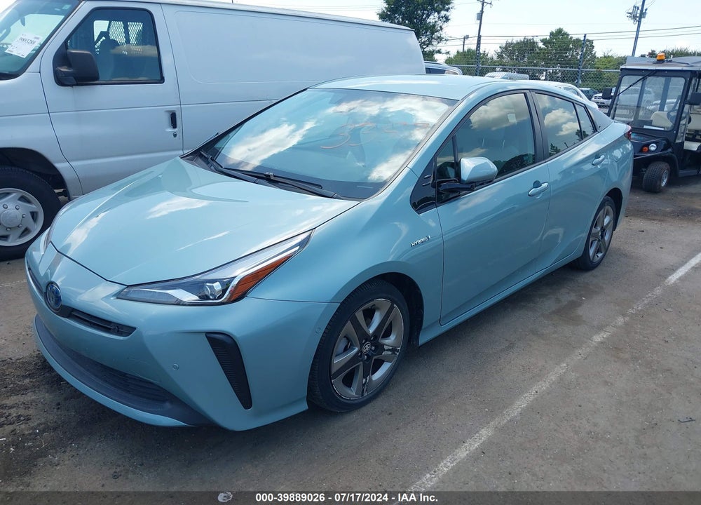 2019 TOYOTA PRIUS XLE VIN: JTDKARFU0K3073357