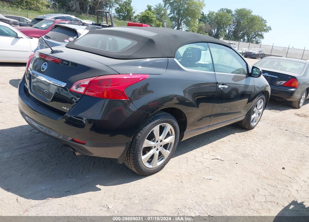 2014 NISSAN MURANO CROSSCABRIOLET VIN: JN8AZ1FY2EW300130