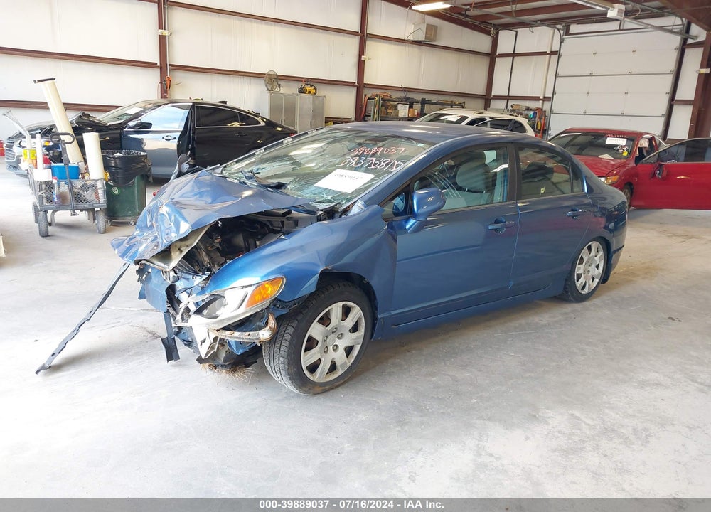 2008 HONDA CIVIC LX VIN: 1HGFA16558L017761