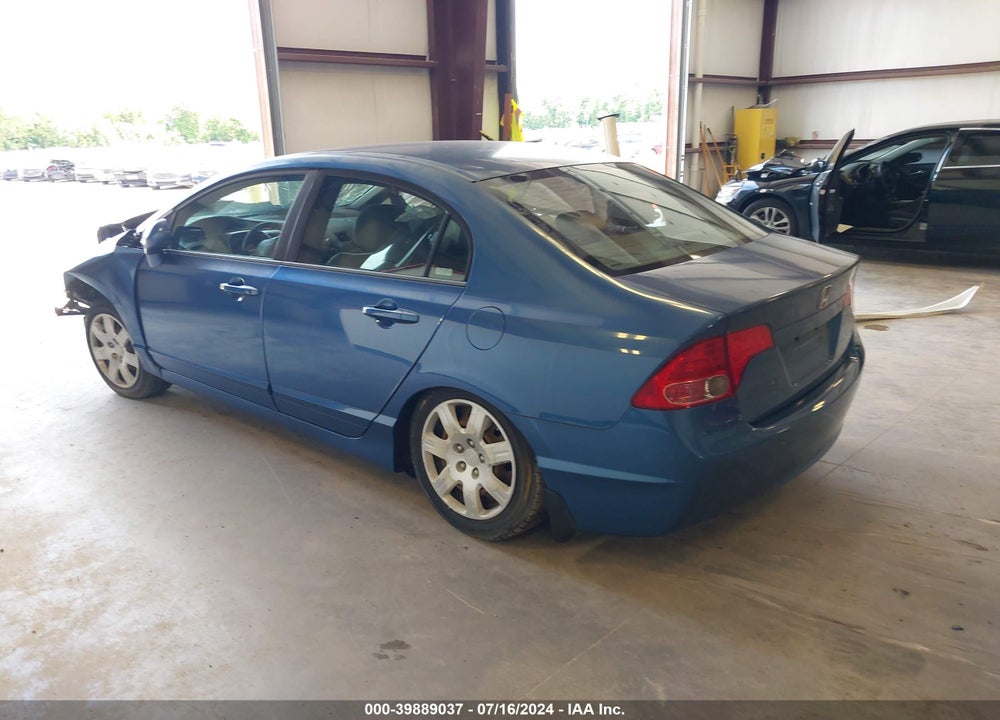 2008 HONDA CIVIC LX VIN: 1HGFA16558L017761