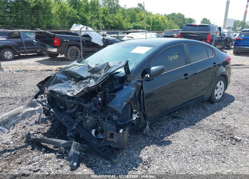 2017 KIA FORTE LX VIN: 3KPFL4A78HE114187
