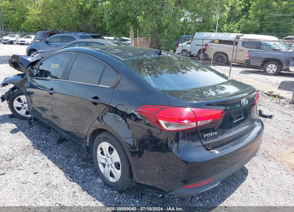 2017 KIA FORTE LX VIN: 3KPFL4A78HE114187