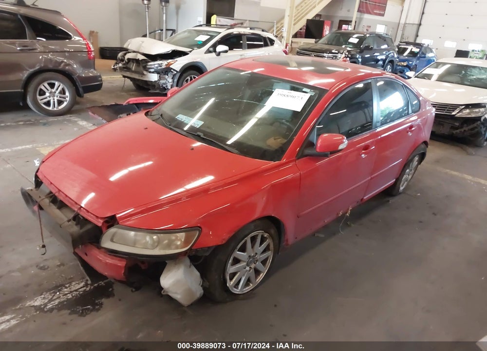 2008 VOLVO S40 2.4I VIN: YV1MS382X82383684