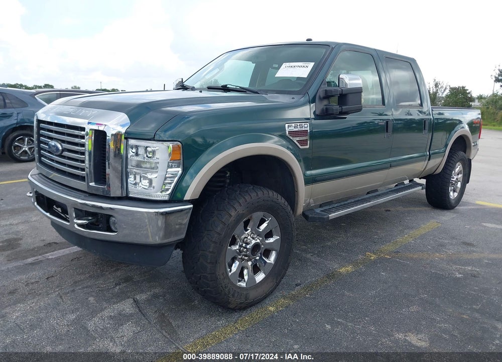 2008 FORD F-250 FX4/HARLEY-DAVIDSON/KING RANCH/LARIAT/XL/XLT VIN: 1FTSW21R18ED24492